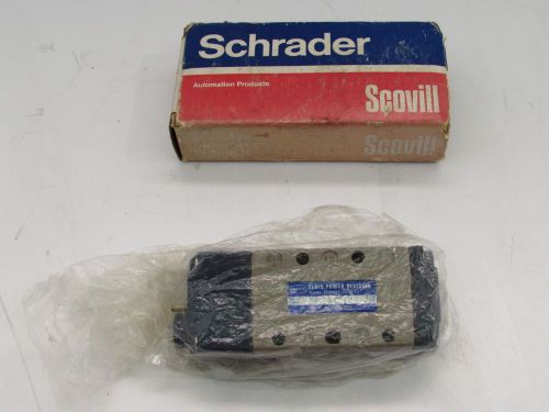 SCHRADER/SCOVILL 52051-9003 4-WAY 2-POSITION HYDRAULIC VALVE ***XLNT***