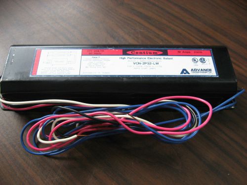 New No Box Advance VCN-2P32-LW High Performance Ballast For (2) F32T8, 277 Volt