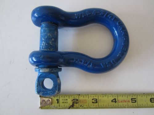 4-3-4t wll anchor shackle campbell 3/4&#034; for sale