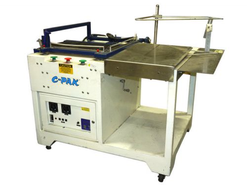 C-Pak 320 L-Bar Sealer Semi-Automatic Shrink Wrap Packaging System 220V/20A PART