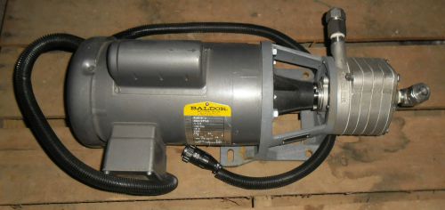 Eastern centrichem 316ss pump ecj3-asaccyss c/w baldor 1 1/2hp motor 3450rpm 1ph for sale