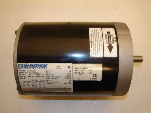 MARATHON ELECTRIC DVD-56T34D5816-A JET PUMP MOTOR ***XLNT***