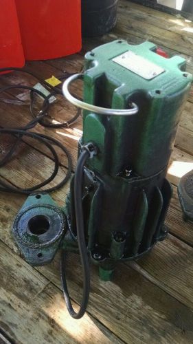 Zoeller 161-0012 Model J161 High Head Effluent Pump 0.5 HP 200V 3PH 20&#039; Cord