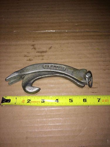 Vintage ELKHART BRASS Folding Spanner Wrench / Cast Brass