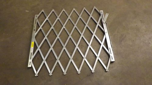 Heavy Duty 4 foot Galvanized Folding Security Gate 48&#034; W x 37&#034; H