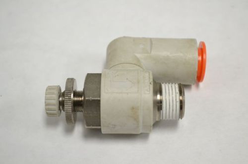 NEW SMC AS4301F 1/2IN NPT 3/8IN TUBE CONTROL VALVE B240832