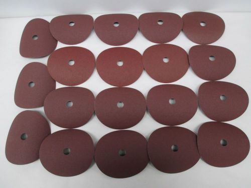 LOT 19 NEW 3M 381C TYPE C XY 60 GRIT ABRASIVE 7IN FIBER DISC D315077