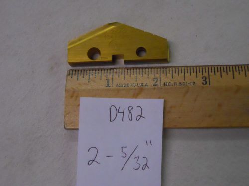 1 new 2-5/32&#034; allied spade drill insert bit. 134t-0205 amec {d482} for sale