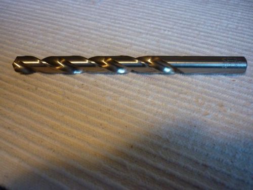 1 NEW 27/64&#034; DRILL BIT JOBBER LENGTH, HIGH SPEED STEEL, PTD USA, BRIGHT FINISH