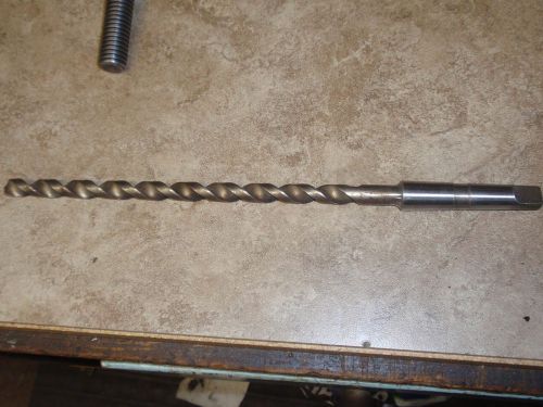 twist drill 12&#034; # 2 mt morse taper 31/64