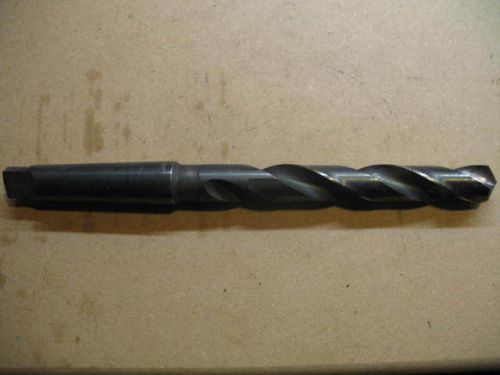 USED 13/16&#034; 3MT TAPER SHANK DRILL HSS HIGH SPEED GREAT DEAL MORRIS DRILLBIT