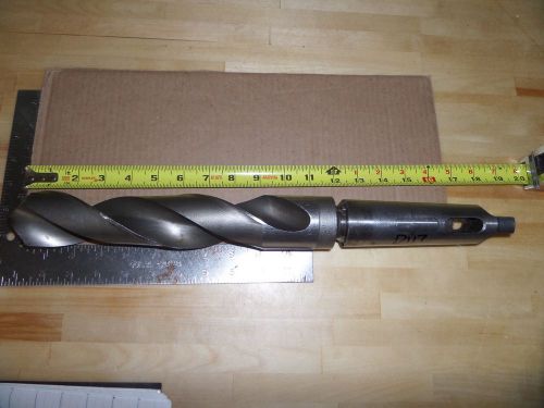 Morse 2&#034; Drill  Bit 5MT, 5 Morse Taper 18-1/2&#034; OAL ((#D117))