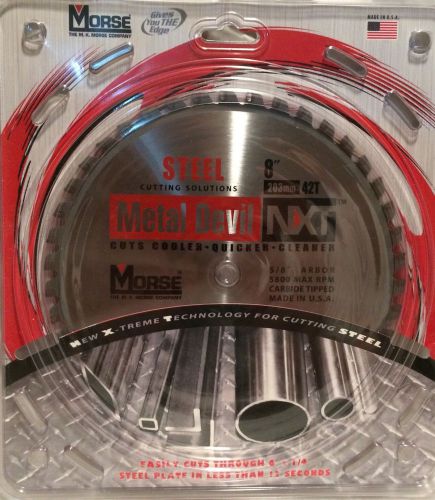 Morse metal devil 4 - 8&#034; 42t steel cutting blade for sale