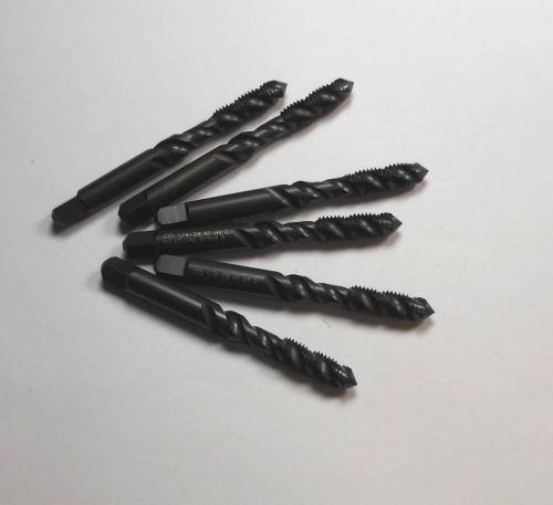 Greenfield plug spiral flute taps 1/4-28 h3 3fl v-hss oxide unf qty 6 &lt;1919&gt; for sale