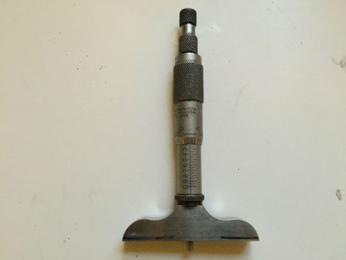 Starrett Depth Micrometer  Model 440