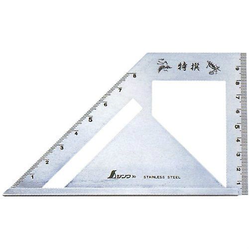 SHINWA Miter Square Metric Stainless Steel Standard Model 62081 Japan