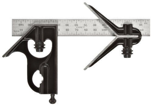 Starrett 33mhc-150 forged, hardened steel square and center heads w/ regular for sale