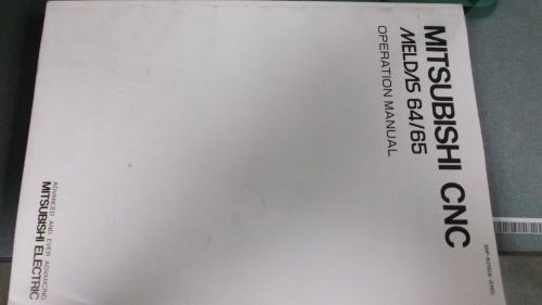 Mitsubishi Meldas 64/65 BNP-B2180B-(ENG) Operation manual