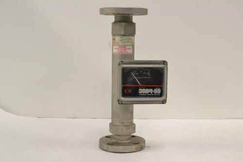 BROOKS 3609EC2A1M1A 3604&amp;09 HI PRESSURE THRU-FLOW INDICATOR 4300 KG/HR B313449