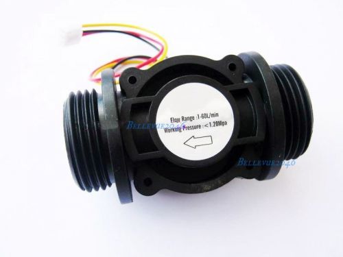 1&#034; DN25 Hall effect water Flow Counter/Sensor DC5-24V