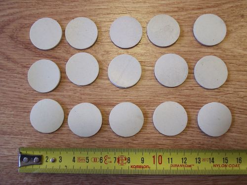 15 pcs. x OD 26mm x 2mm NATURAL RUBBER GUM MATERIAL NR Washer Sheet Strip Gasket