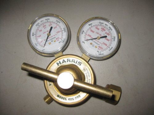 Harris Model 425-200  CGA E-4 Regulator - UNTESTED