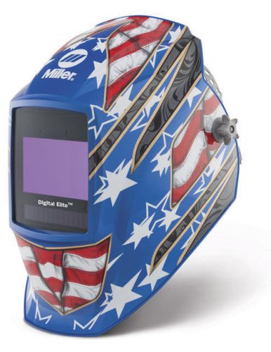 Miller Genuine Digital Elite &#034;Stars and Stripes III&#034; Welding Helmet - 264852