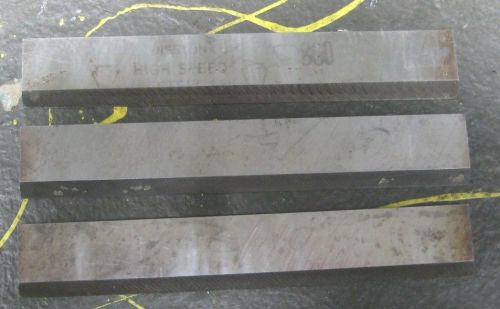 4-in. Jointer Knives DISSTON High Speed set of 3, Sharpened 4"