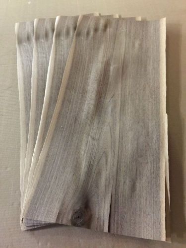 Wood veneer walnut 14x34 8 pieces total raw veneer &#034;exotic&#034; wal1 1-8-15 for sale