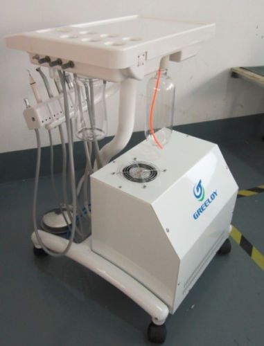 Hot sale newest convenient portable dental unit gu-p301 with air tank 2h for sale