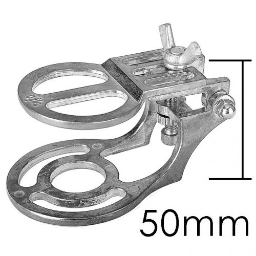 New dental lab articulator adjustable for dentist jq type 50mm silvery alloy for sale