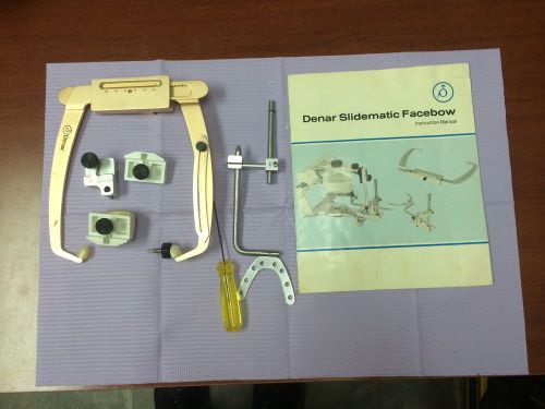 4 Denar Articulators, 1 AccuLiner Articulator, Danar Facebow, 1 Danar Pantograph