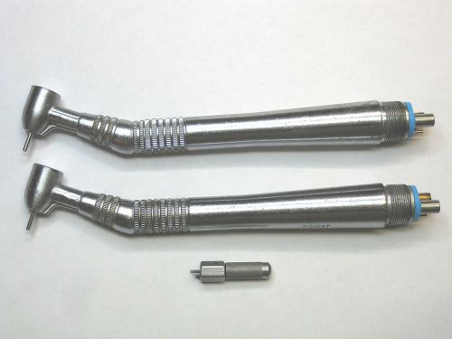 2 midwest quiet air manual chuck highspeed handpieces - includes 90 day warranty for sale