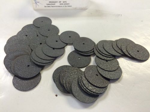 Damascus Silicon Carbide Separating Discs,7/8&#034; Diameter, .022&#034; Thick, Box Of 100