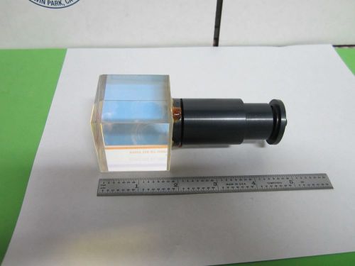 OPTICAL LARGE MOUNTED BEAM SPLITTER CUBE LASER OPTICS BIN#M1-07