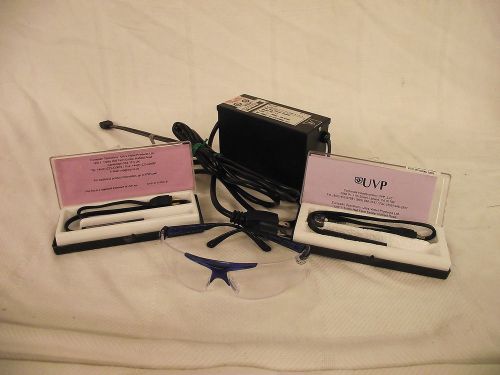 Uvp ultra violet pen lamp ps-11 power supply kit w/ goggles for sale