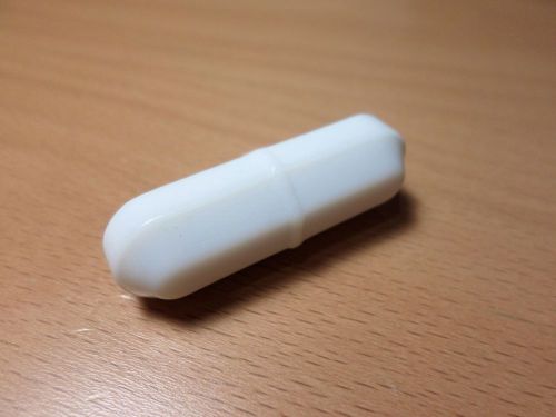 Ptfe teflon magnetic stirring stir bar spinbar octagon pivot ring 1-5/8&#034; x 1/2&#034; for sale