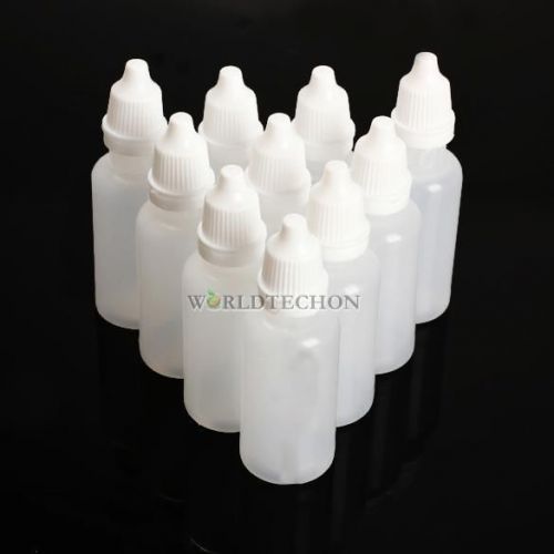 50pcs 5ml plastic ldpe squeezable dropper bottles eye liquid empty new wt7n for sale