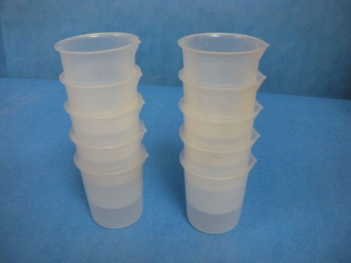 Bel-Art Lab 150ml Plastic Beaker Lot of 10