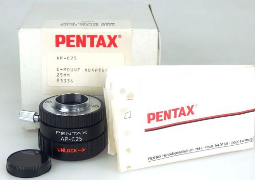 PENTAX AP-C25 C-MOUNT ADAPTER &gt; ENDOSKOP FACHHANDLER ENDOSKOPIE ENDOSCOPE 83334