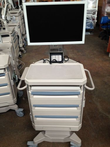 Emerson Metro Flo 2700 Computer medical cart