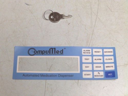CompuMed Automatic Pill Dispenser Machine &#034;SINGLE KEY&#034; FREE SHIP