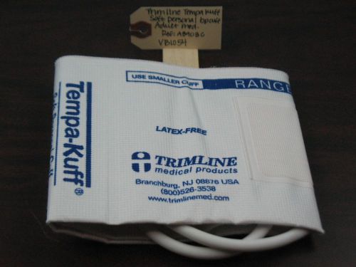 Trimline tempa kuff soft personal bp cuff dual tube ref: a8903c for sale