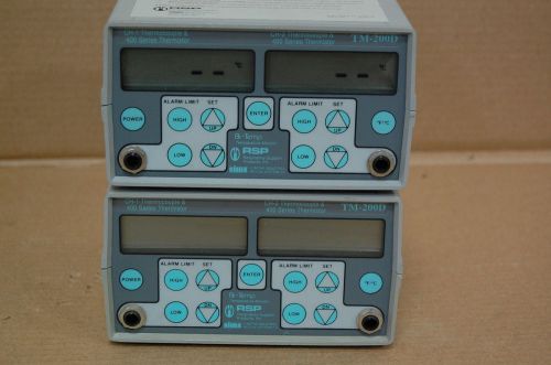 RSP CH-1 THERMOCOUPLE &amp; 400 SERIES TM-200D BI-TEMPERATURE MONITOR (S10-2-5F