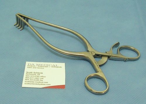 V Mueller Adson Cerebellum Retractor - NL950 - German