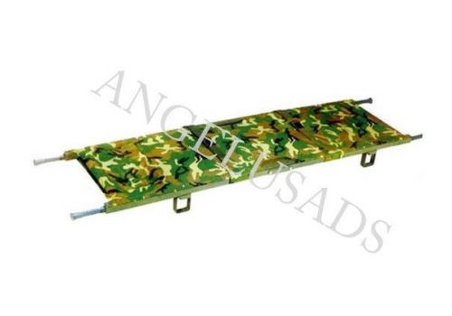 Medical Emergency Folding Portable Camouflage Stretcher Aluminum Mobile Camilla