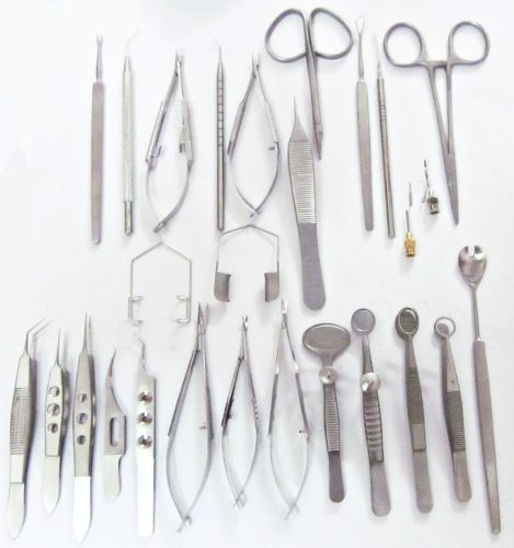 Chalazion Eye Instruments ophthalmic Cataract Surgery Set 27 pcs