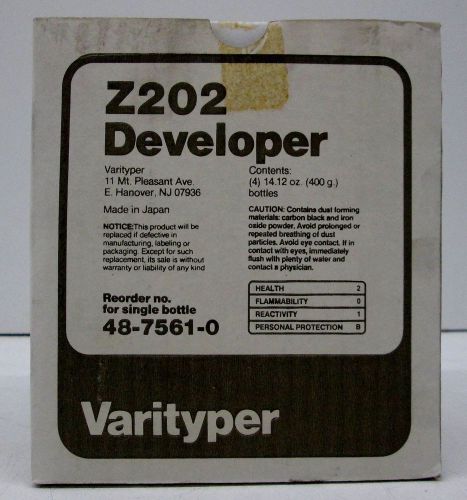 Varityper 4875610 Z202 [4-pack] **GENUINE*OEM** (SHIPS FROM USA!) 48 7561 0