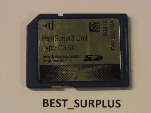 RICOH  POSTSCRIPT3 TYPE C3300 MPC3300 MPC2800 LD528C LD533C SAVIN C2828 C3333