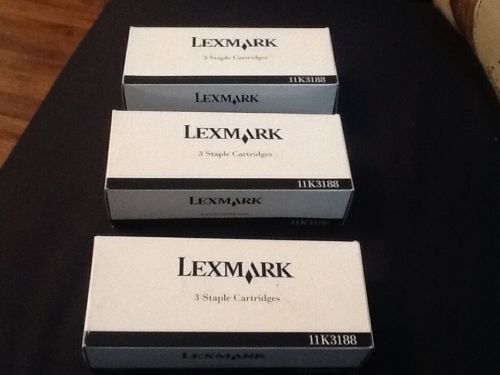 Lexmark Staple Cartridges 11K3188